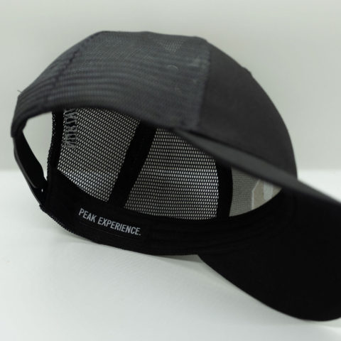 Black Baseball Cap - Under