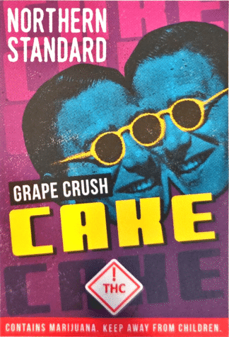 CAKE - Grape Crush Sticker