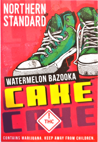 CAKE - Watermelon Bazooka Sticker