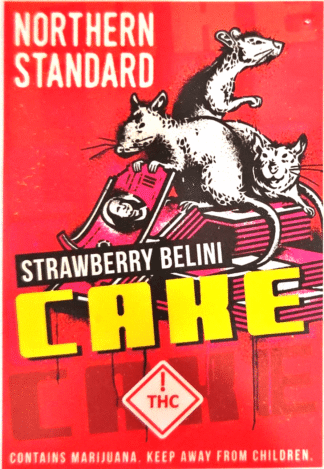 CAKE - Strawberry Belini Sticker